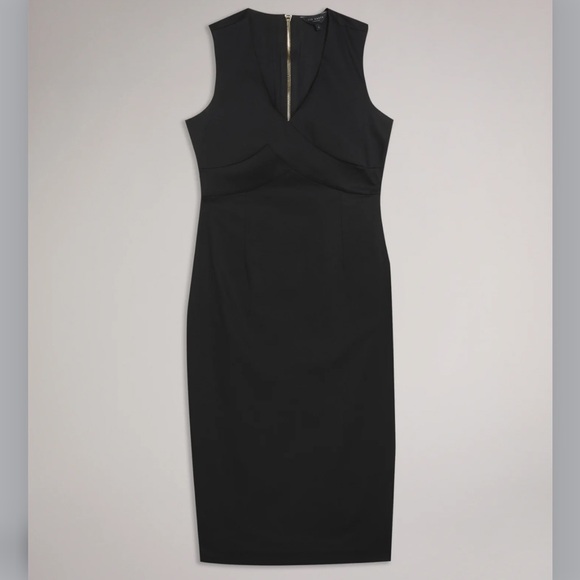 NWT Ted Baker Salyan Midi Dress - Picture 3 of 10